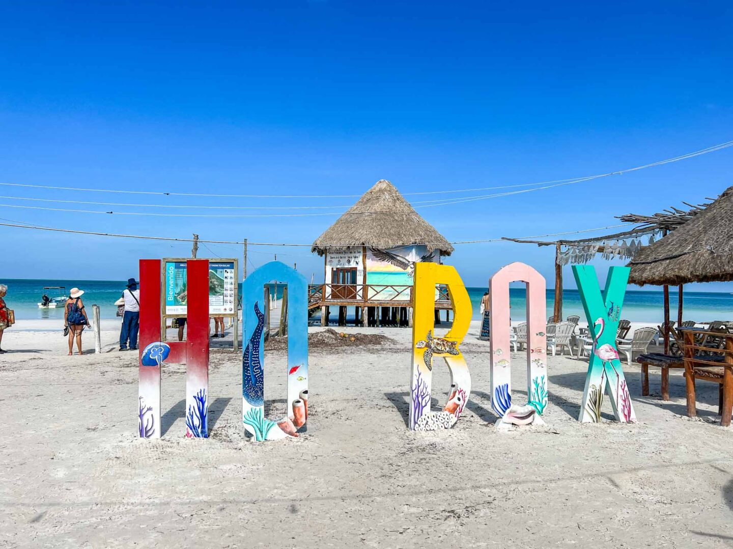 Best countries to visit in August, Hotbox sign on Isla Holbox beach - Best countries to visit in August, Hotbox sign on Isla Holbox beach