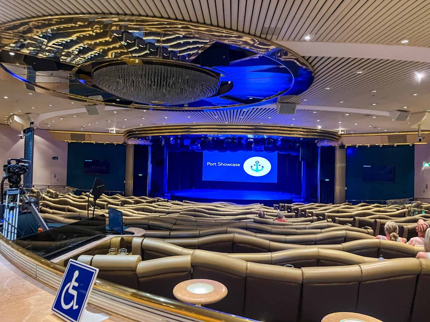 Tui cruise review, show lounge onboard Marella Discovery 2
