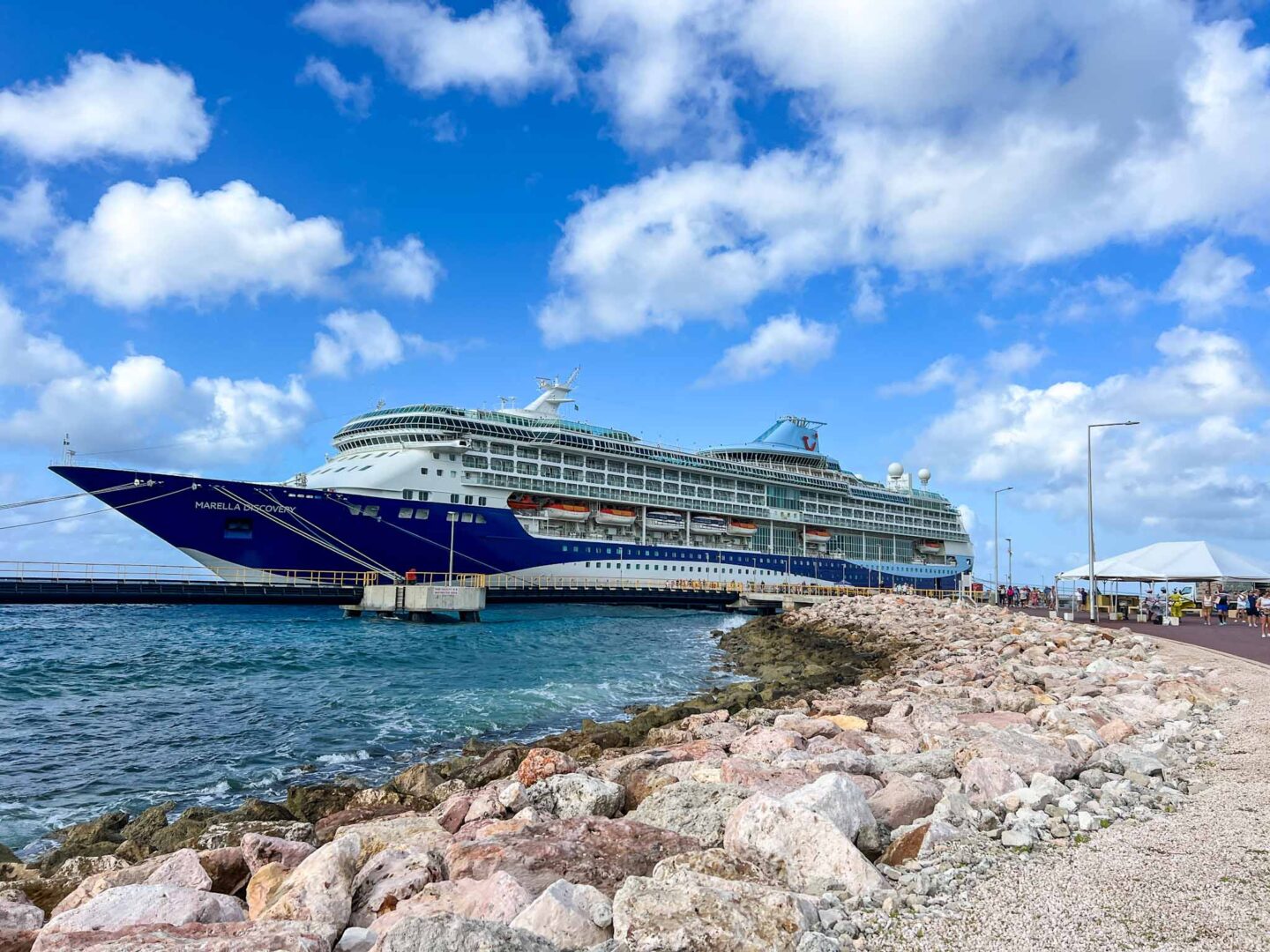 Tui cruise review, Marella Discovery 2 ship on the water