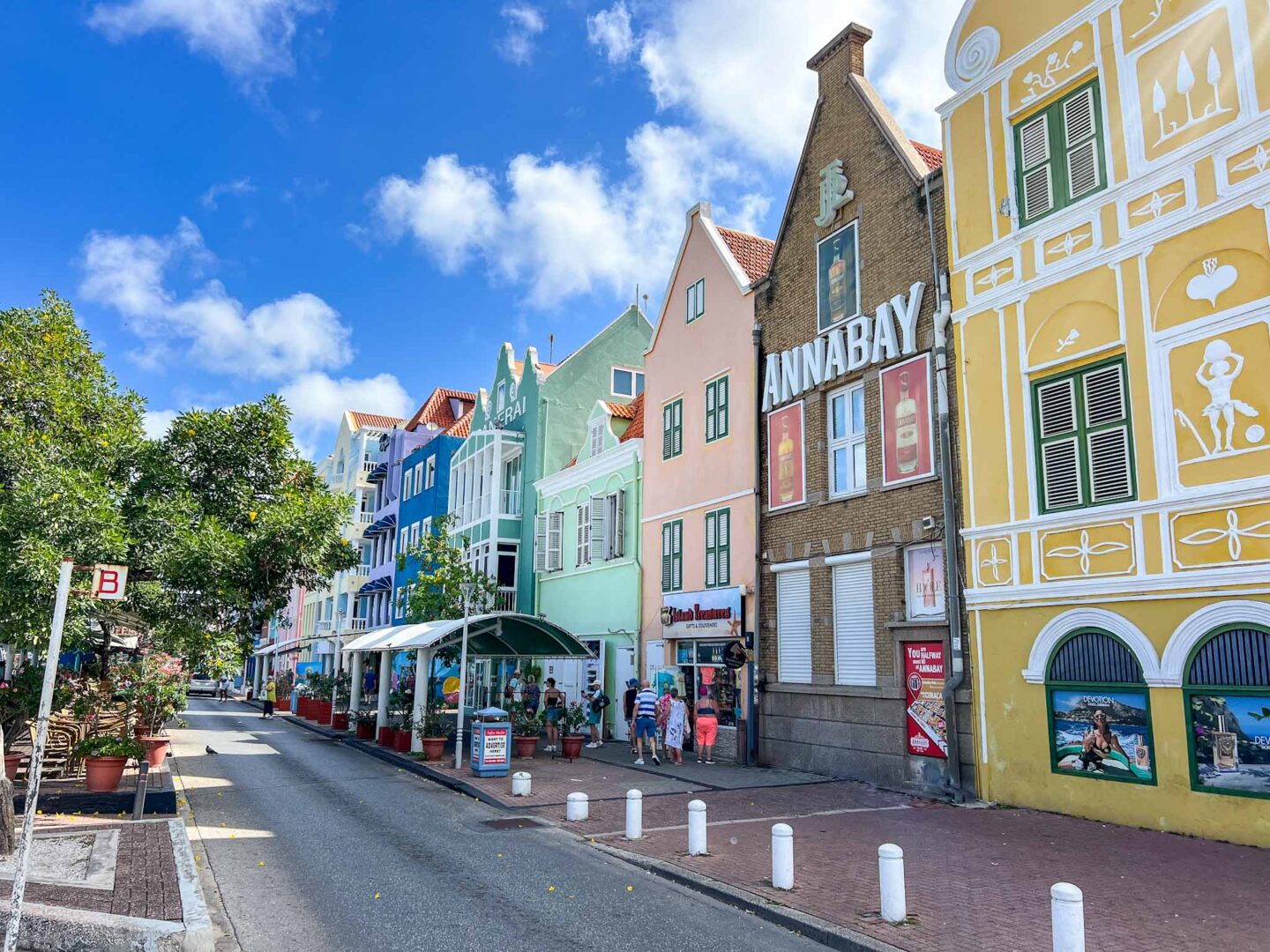 Best countries to visit in August, coloured buildings in Curacao - Best countries to visit in August, coloured buildings in Curacao