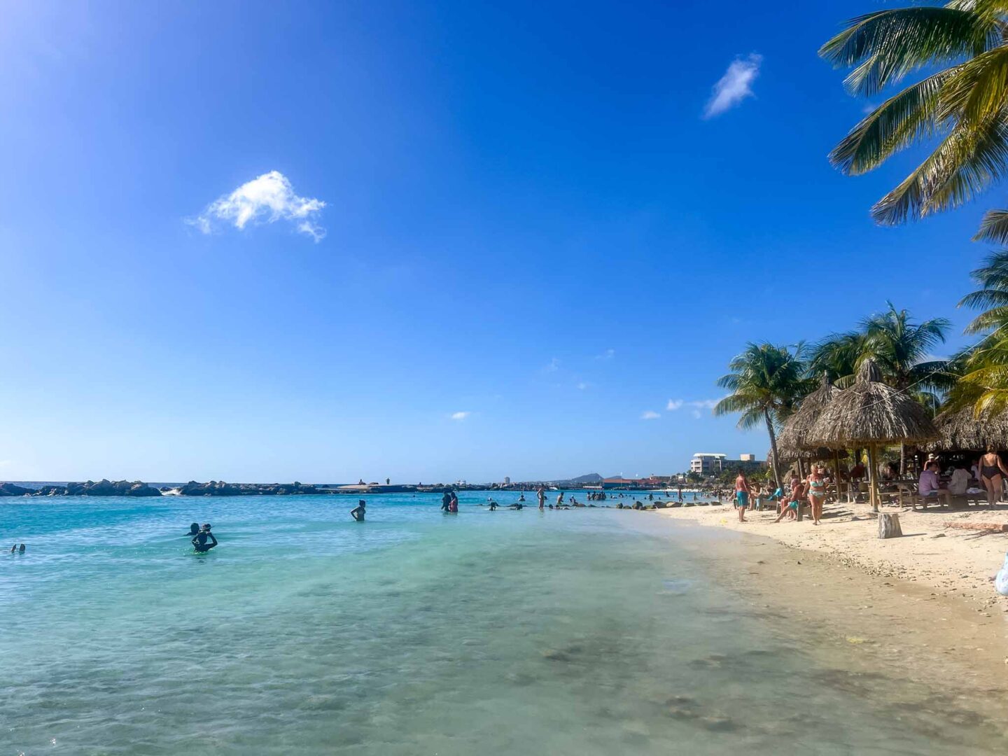 how to see islands on a Caribbean cruise, Mambo beach - how to see islands on a Caribbean cruise, Mambo beach