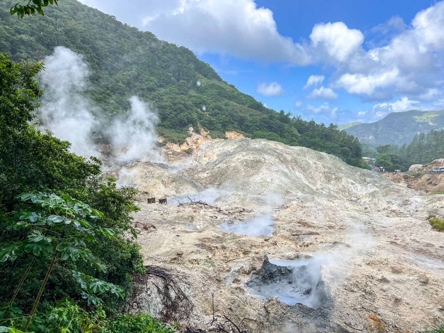 how to see islands on a Caribbean cruise, St Lucia Sulphur Springs - how to see islands on a Caribbean cruise, St Lucia Sulphur Springs