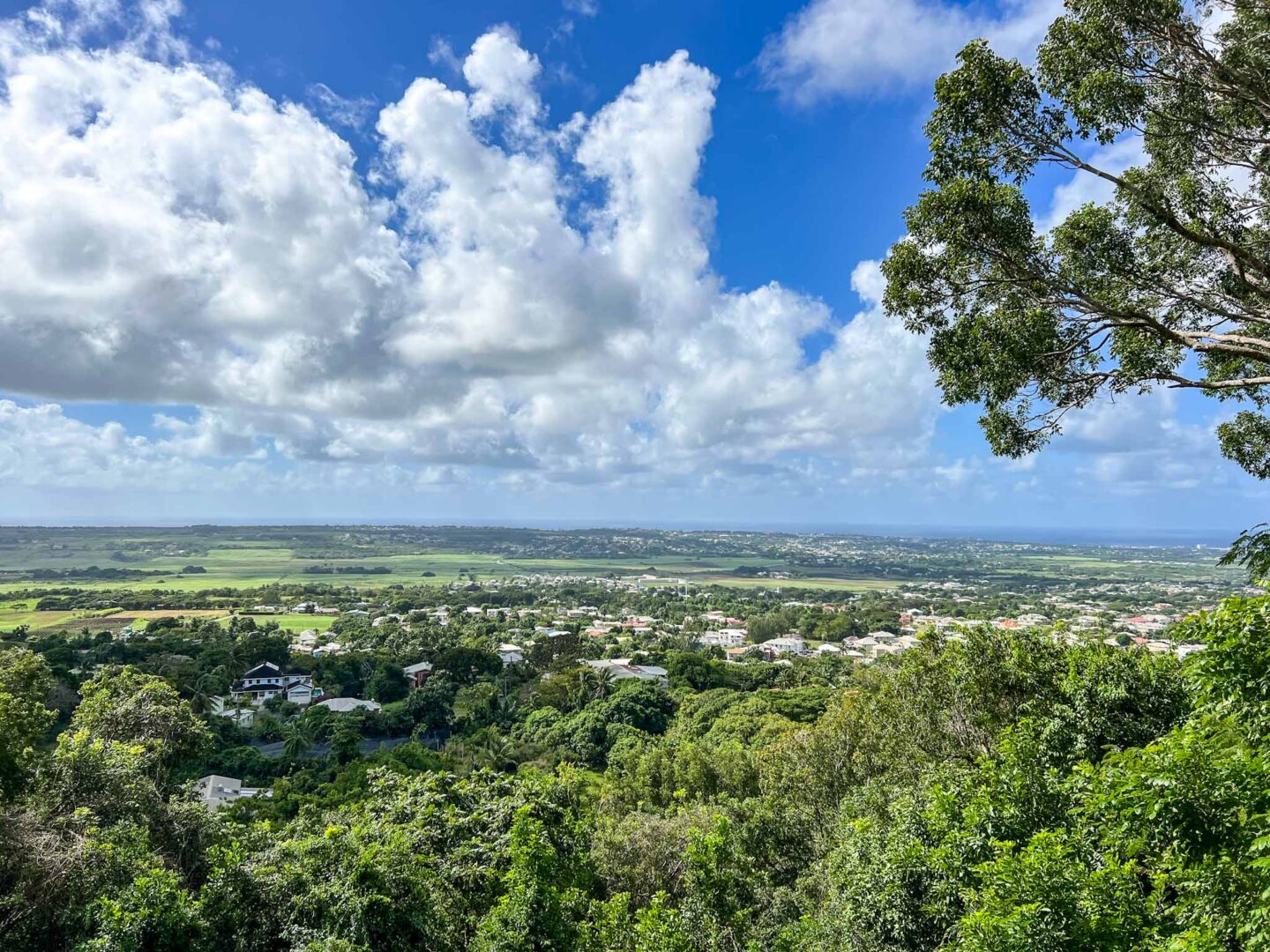how to see islands on a Caribbean cruise, view of Barbados from Gun Hill Signal Station - how to see islands on a Caribbean cruise, view of Barbados from Gun Hill Signal Station