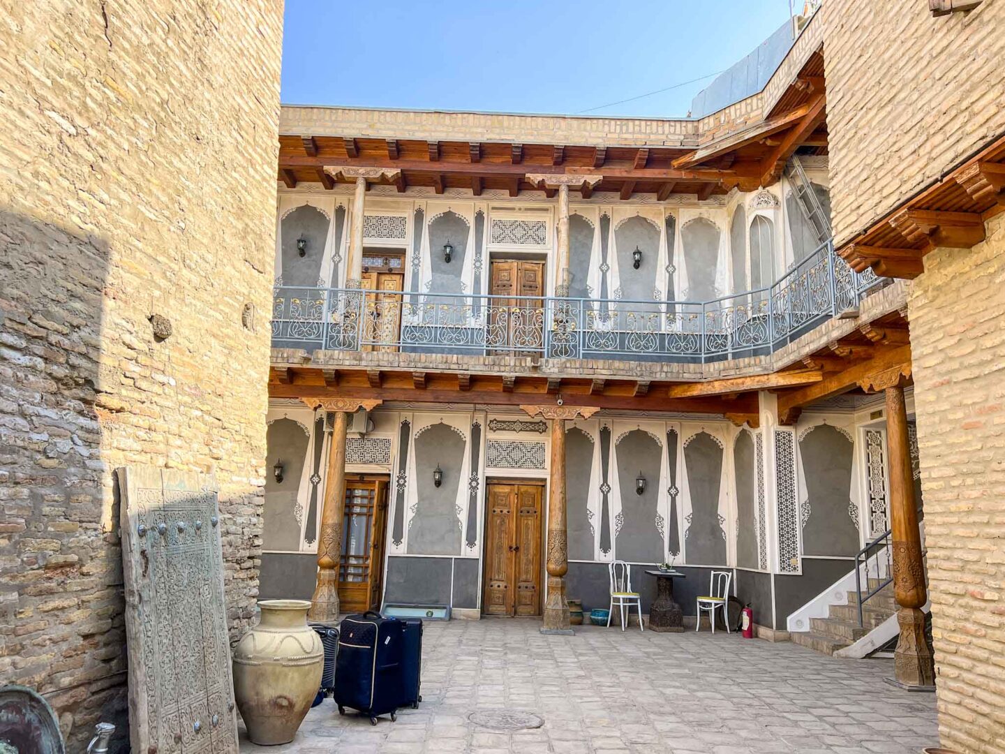halal travel in Uzbekistan, old guesthouse in Bukhara - halal travel in Uzbekistan, old guesthouse in Bukhara