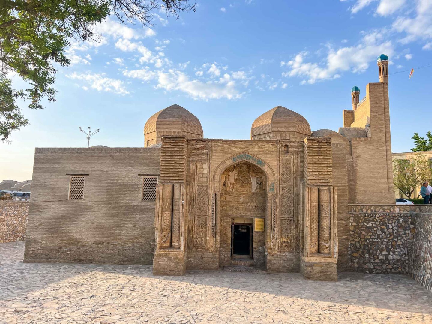 halal travel in Uzbekistan, Ancient Magoki Attori Mosque from the front - halal travel in Uzbekistan, Ancient Magoki Attori Mosque from the front