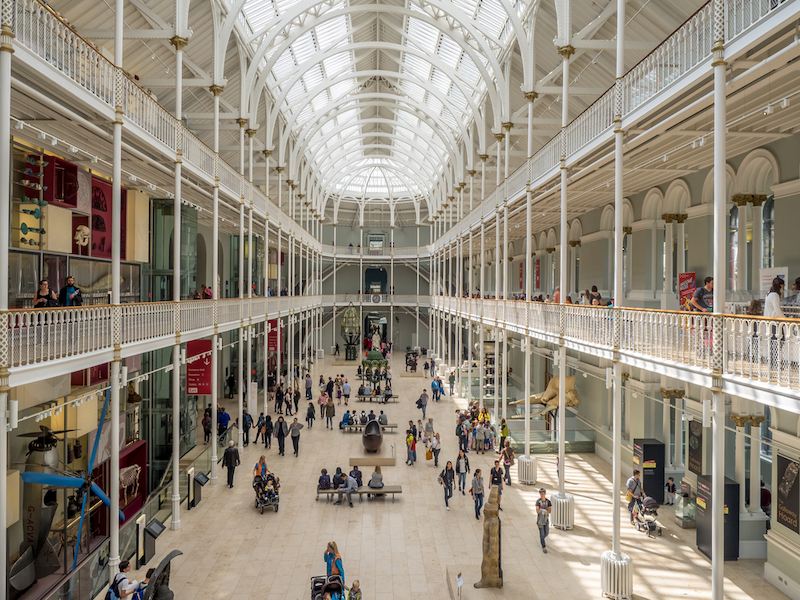 One day in Edinburgh, inside national museum of Scotland - One day in Edinburgh, inside national museum of Scotland