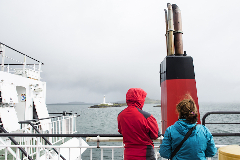 things to do in the Scottish Highlands, tourists on boat in Isle of Mull - things to do in the Scottish Highlands, tourists on boat in Isle of Mull