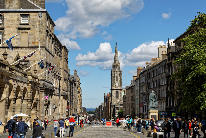 One day in Edinburgh, the royal mile in Edinburgh - One day in Edinburgh, the royal mile in Edinburgh