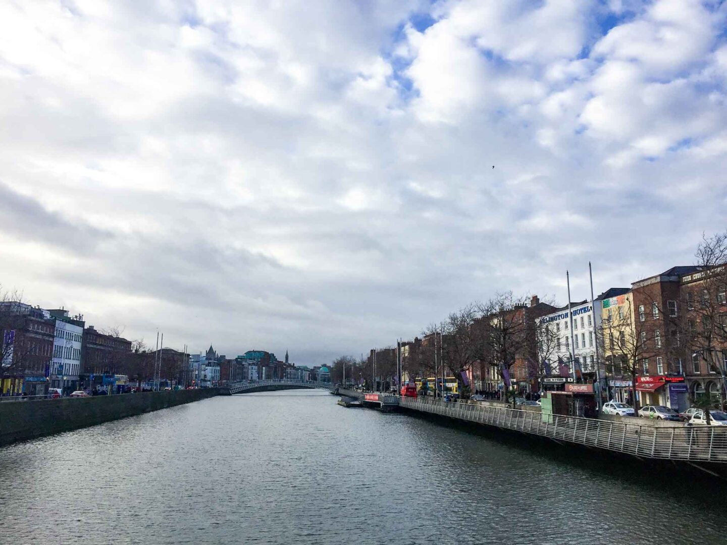 Day trips from Galway, city of Dublin from the river