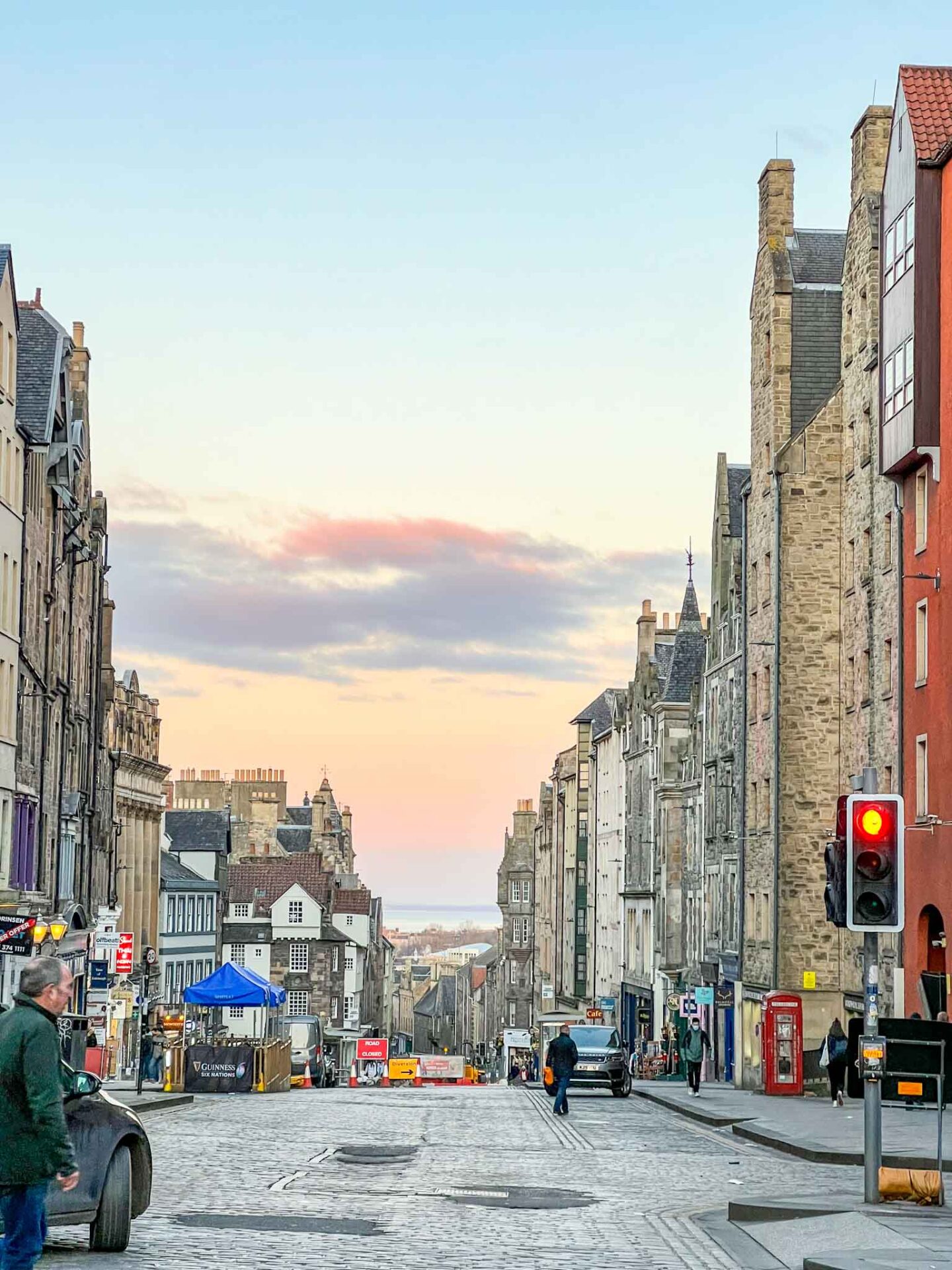 One day in Edinburgh, Edinburgh at sunset - One day in Edinburgh, Edinburgh at sunset