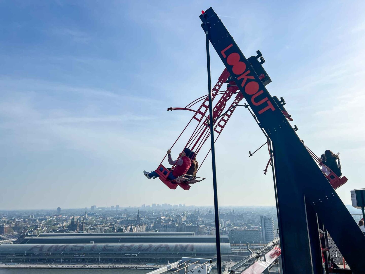 Things to do in Amsterdam Noord, Europe's highest swing at the top of A'DAM lookout - Things to do in Amsterdam Noord, Europe's highest swing at the top of A'DAM lookout