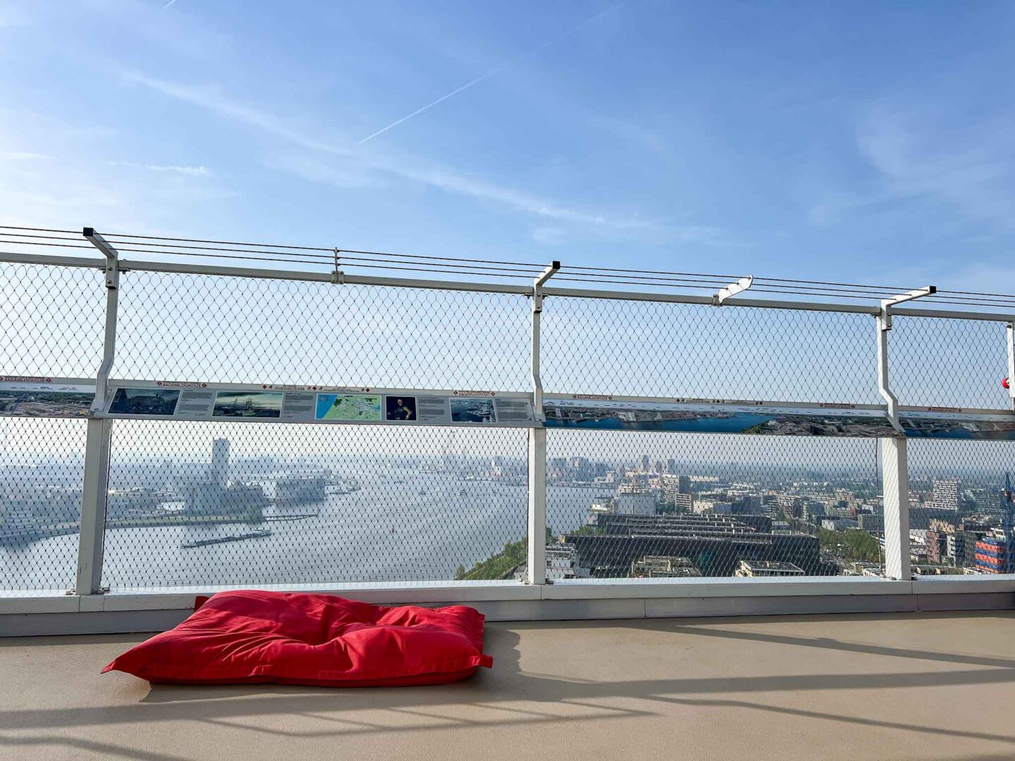 Things to do in Amsterdam Noord, seating and views from the top of A'DAM lookout - Things to do in Amsterdam Noord, seating and views from the top of A'DAM lookout