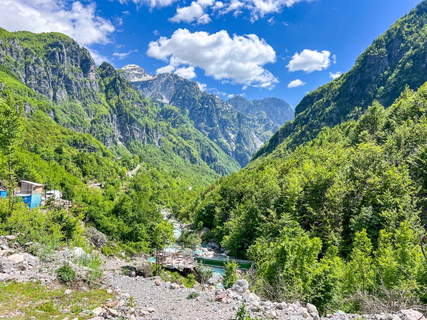 one day in Theth Albania, river in Theth Albania - one day in Theth Albania, river in Theth Albania