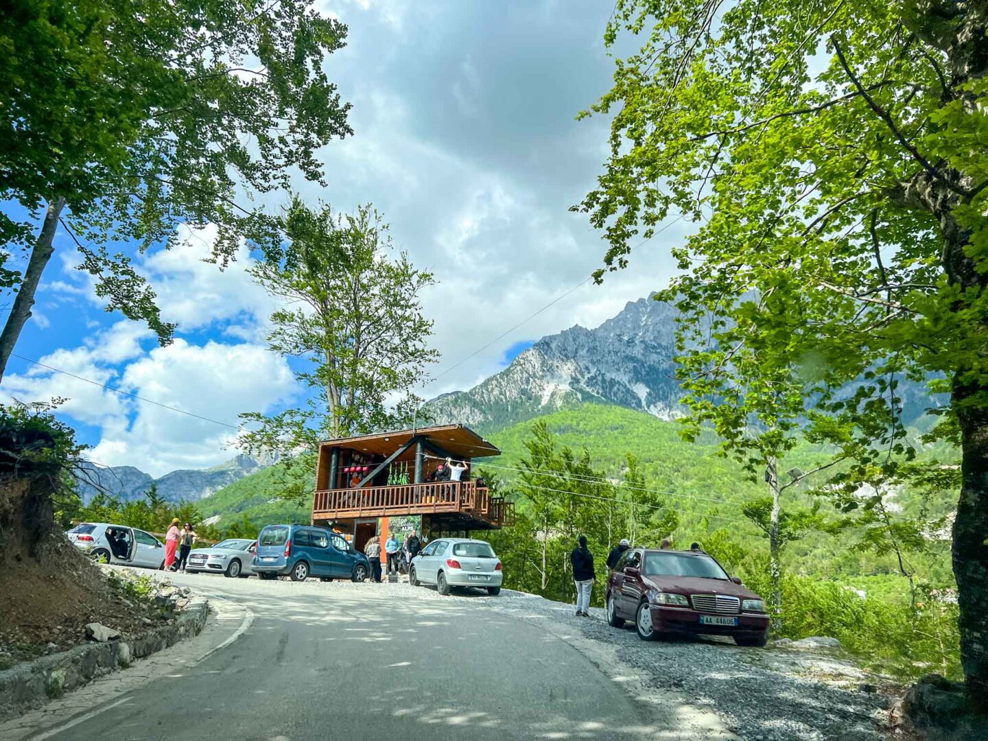 one day in Theth Albania, Thethi zip line office - one day in Theth Albania, Thethi zip line office