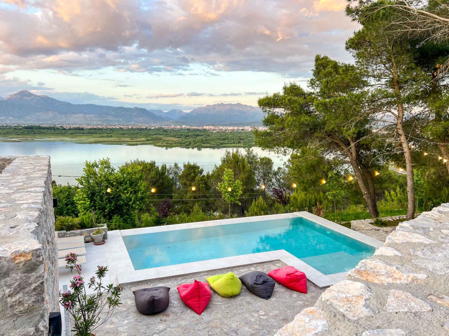 one day in Theth Albania, swimming pool and lake Shkodar - one day in Theth Albania, swimming pool and lake Shkodar