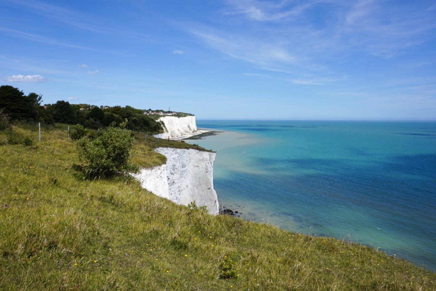 white cliffs of dover views close to St Margarets Bay - white cliffs of dover views close to St Margarets Bay