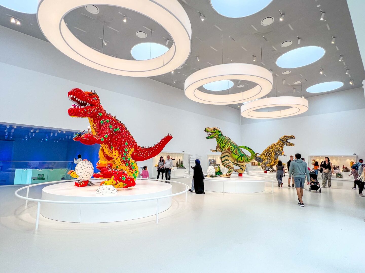 things to do in Billund, inside LEGO house dinosaurs - things to do in Billund, inside LEGO house dinosaurs