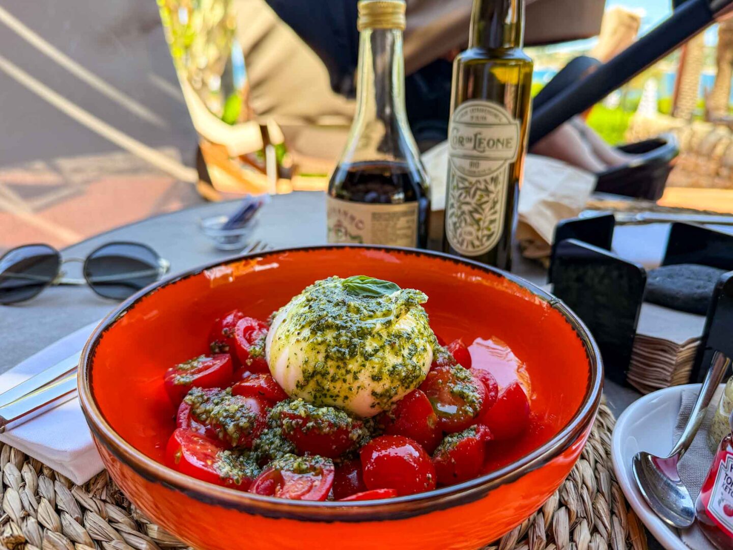 IMG_8744 - Mangia's Brucoli Resort Autograph Collection Burrata salad