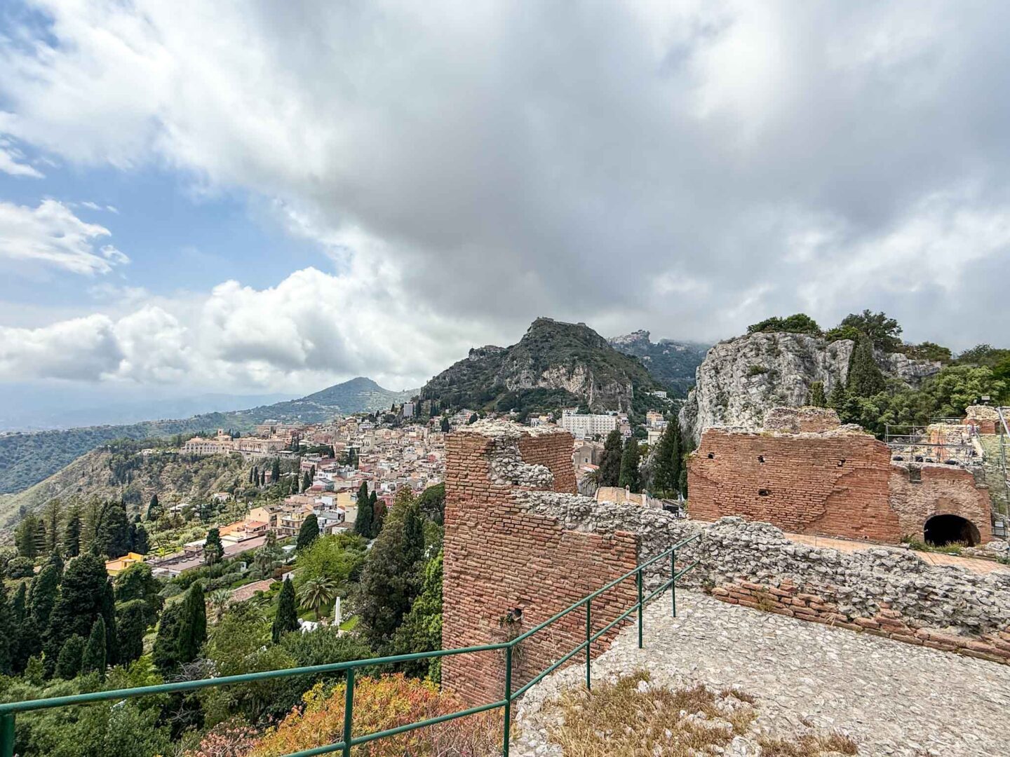 IMG_8872 - view of Taormina from the Amphitheate