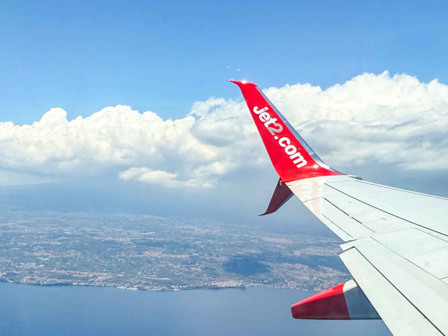 IMG_9180 - Flying over Sicily with Jet2 with Mount Etna behind the clouds!