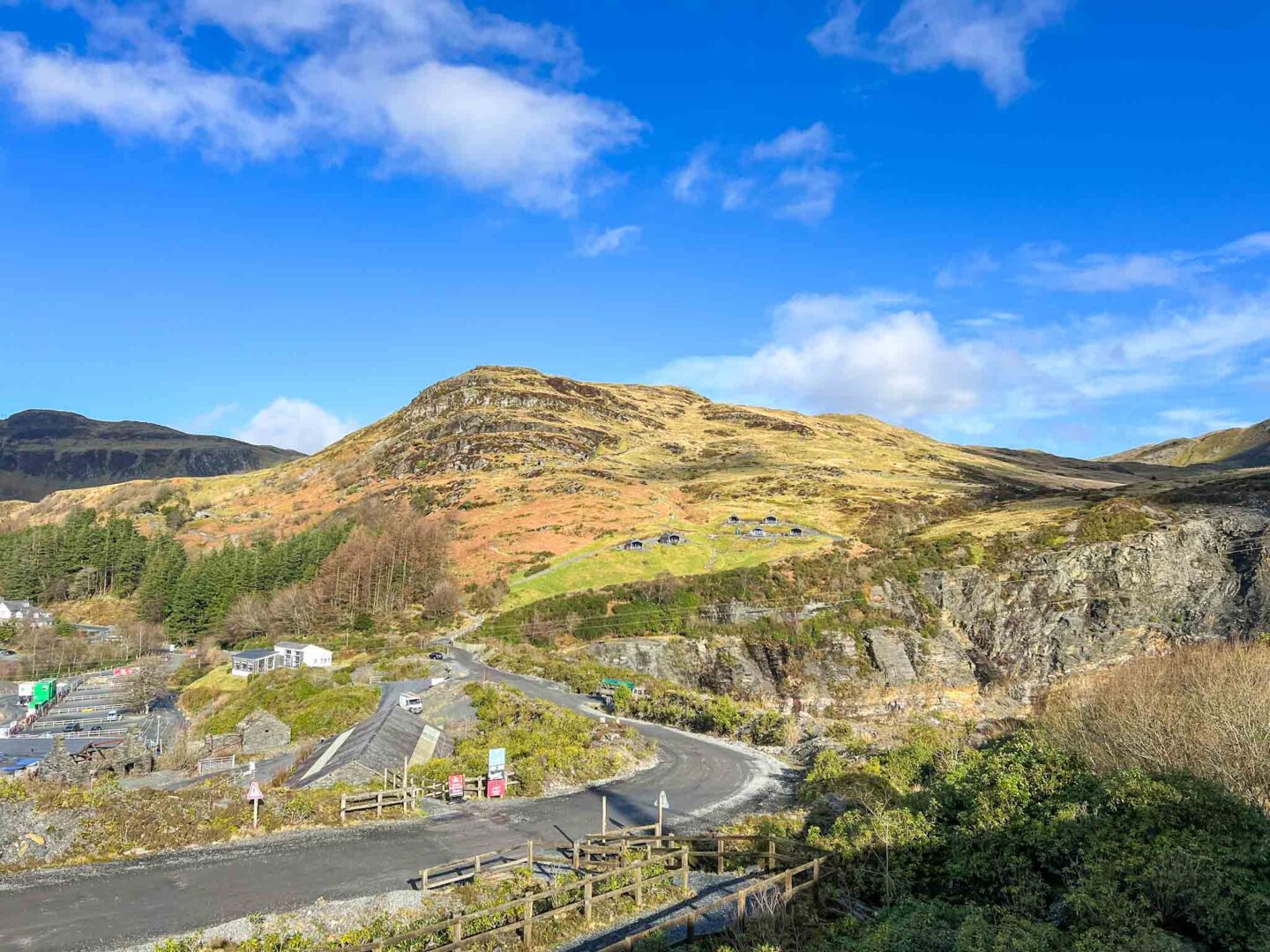 best time to visit Wales, north Wales on a winter day