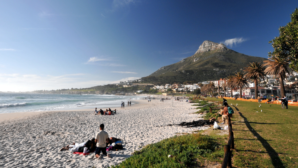best countries to visit in July, beach in Cape Town