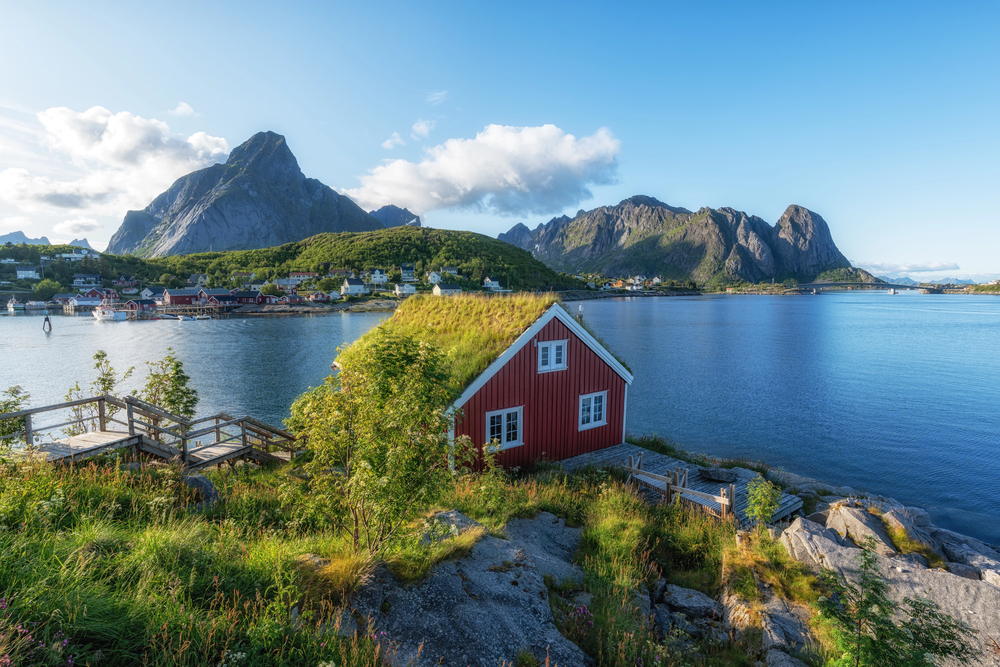 best countries to visit in July, the lofoten islands in summer