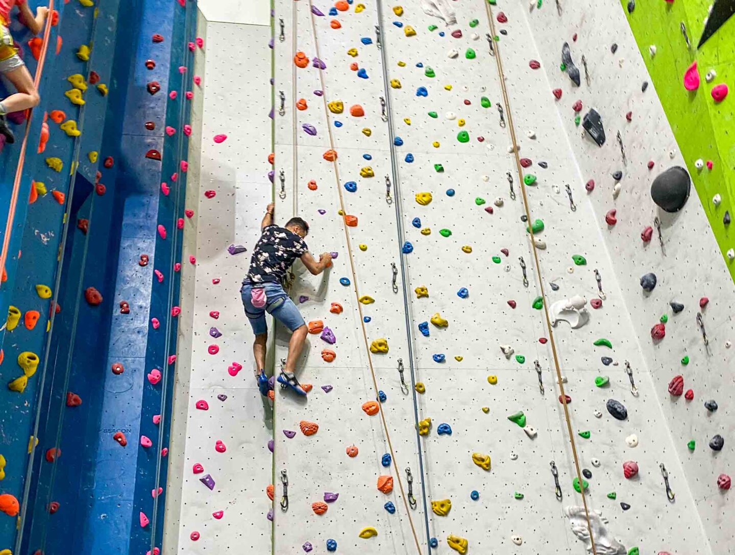 things to do in Snowdonia National Park, climbing wall in Snowdonia