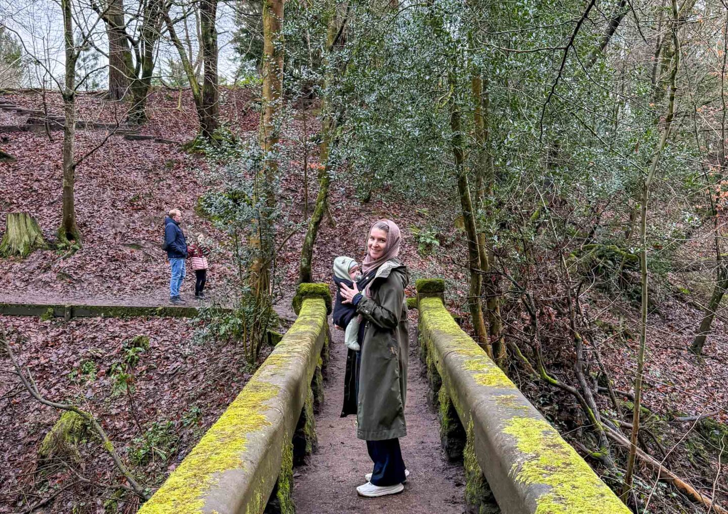 Things to Do in Manchester This February Half Term, quarry bank wood walk with baby