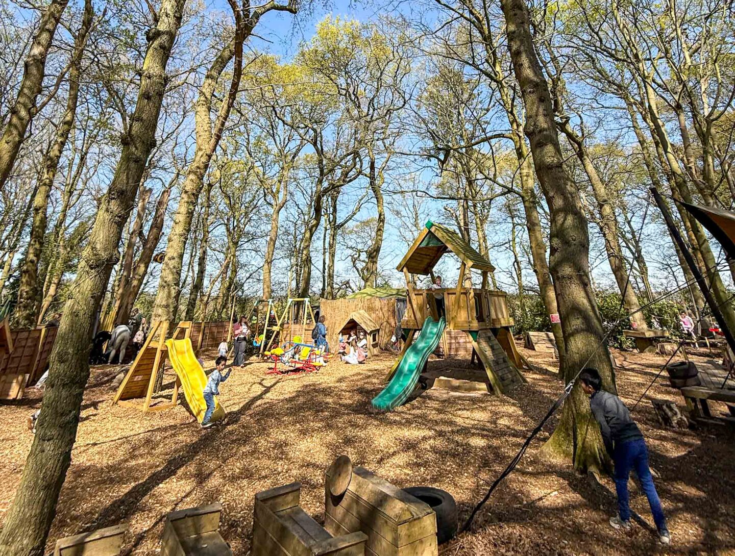 Things to Do in Manchester This February Half Term, into the wild bushcraft play area