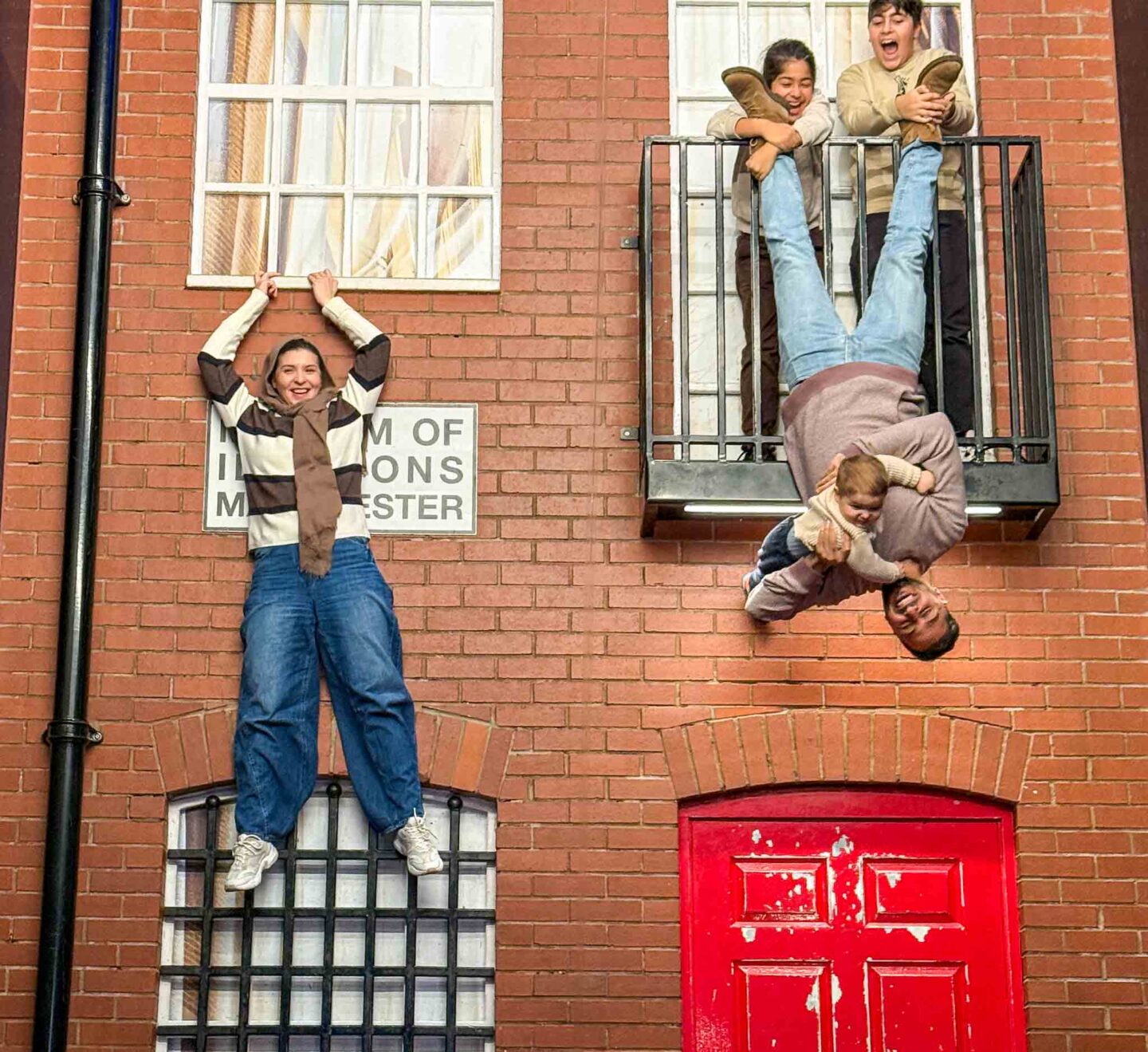 Things to Do in Manchester This February Half Term, upside down house at Museum of Illusions