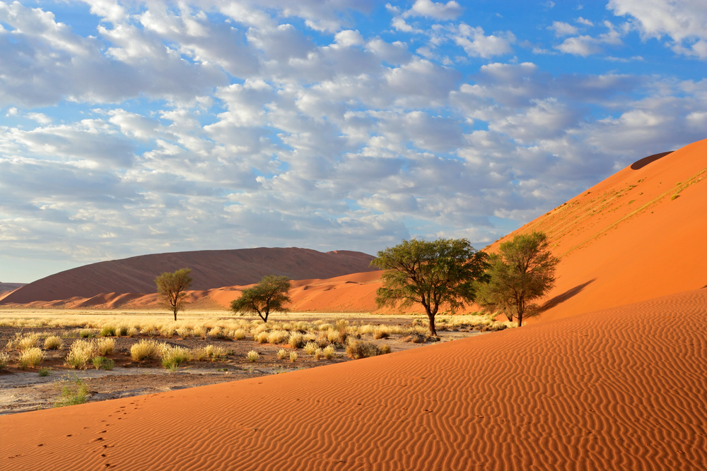 best countries to visit in June, dunes of Namibia