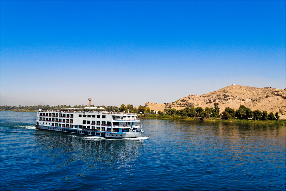 best countries to visit in June, cruise boat on the river nile