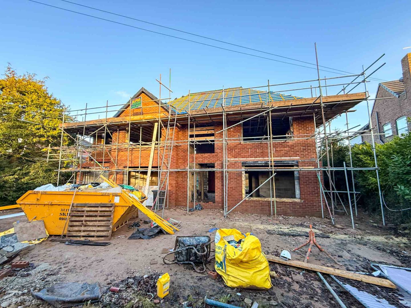 building a house in manchester