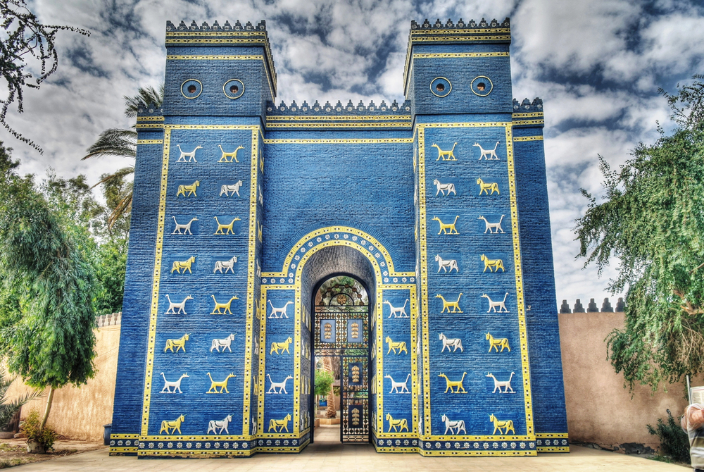 best countries to visit in May, Babylon gates in Iraq