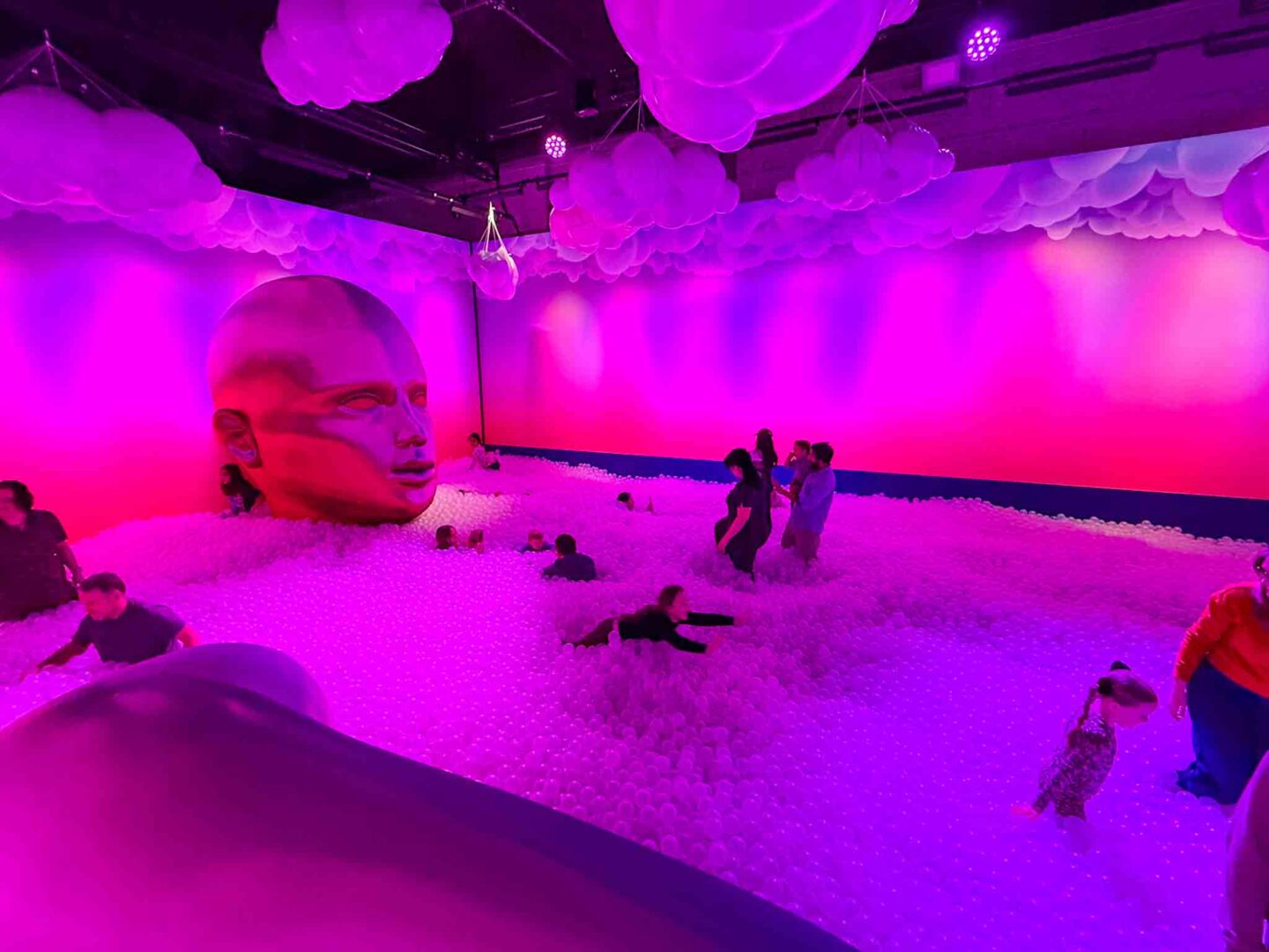 things to do in Manchester Easter holidays, bubble planet manchester giant ball pit