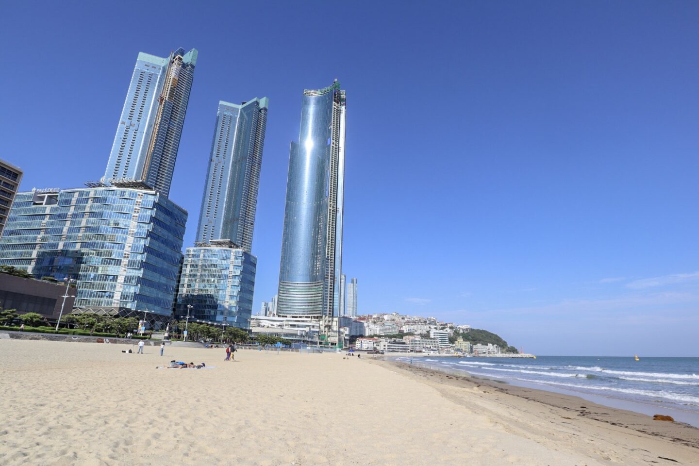 best countries to visit in September, beach in Busan 